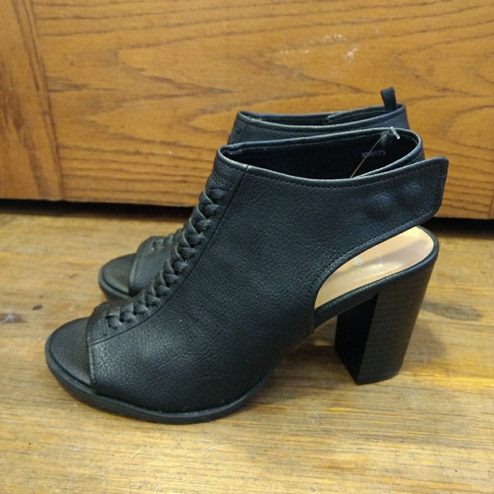 Black Heeled Booties